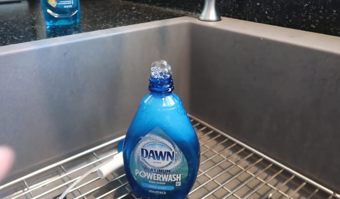 how to get rid of ground moles with dawn soap
